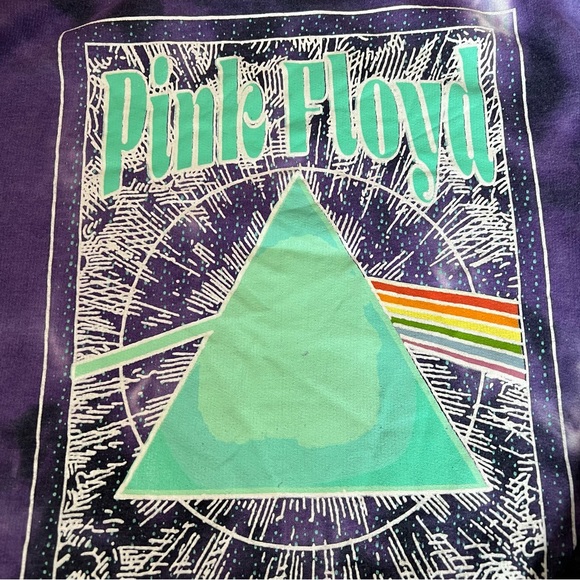 Pink Floyd Women’s Graphic Sweatshirt Oversized Size Small - Picture 3 of 9